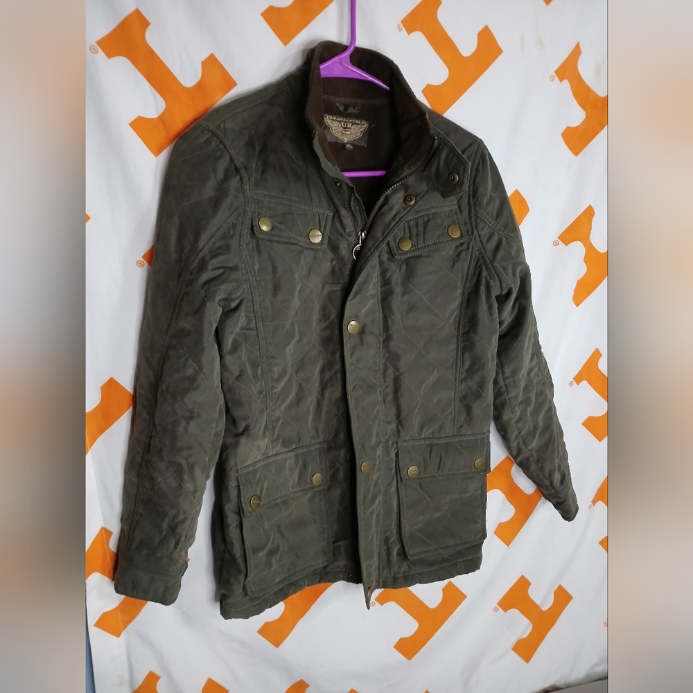 Urban Republic dark green women's coat size Large 14/16